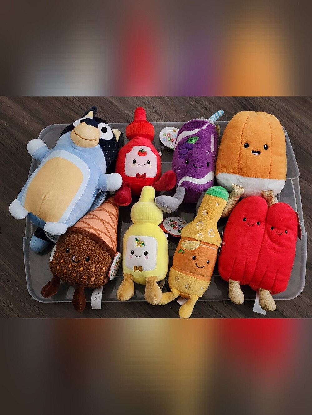 Lot Of 8 - Gigglescape Assorted Plush Toy